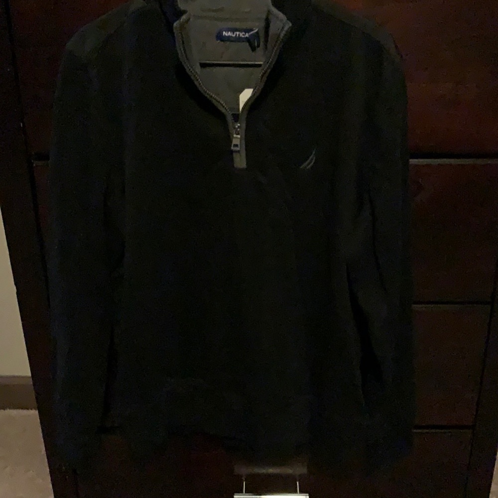 New Nautica 1/4 fleece pullover